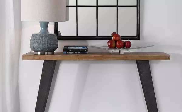 freddy console table by uttermost