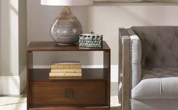 bexley side table by uttermost