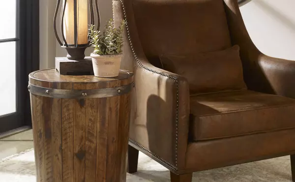 ceylon side table by uttermost