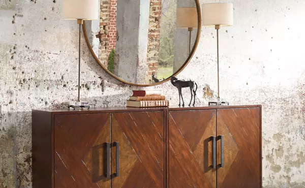 liri 2 door cabinet by uttermost