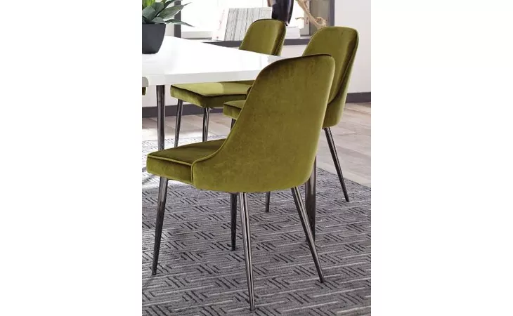 107952  DINING CHAIR (GREEN)