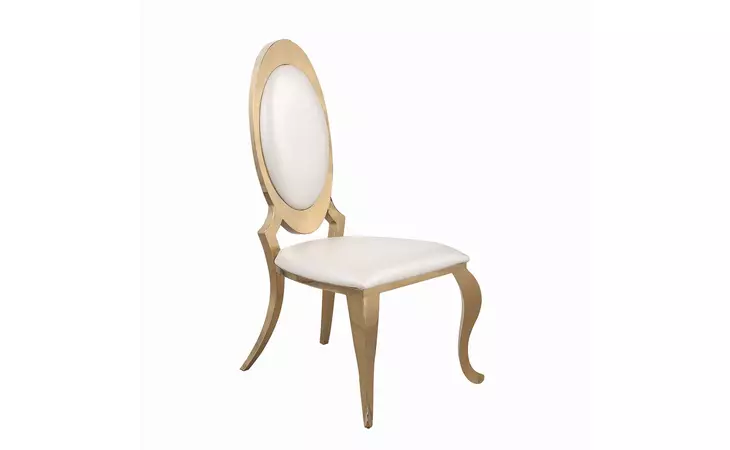 190382  KENDALL CONTEMPORARY GOLD DINING CHAIR