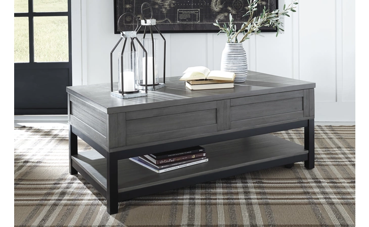 T454-9 Caitbrook LIFT TOP COFFEE TABLE