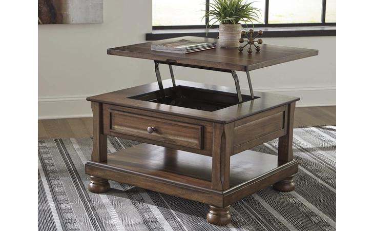 T716-0 FLYNNTER LIFT TOP COFFEE TABLE