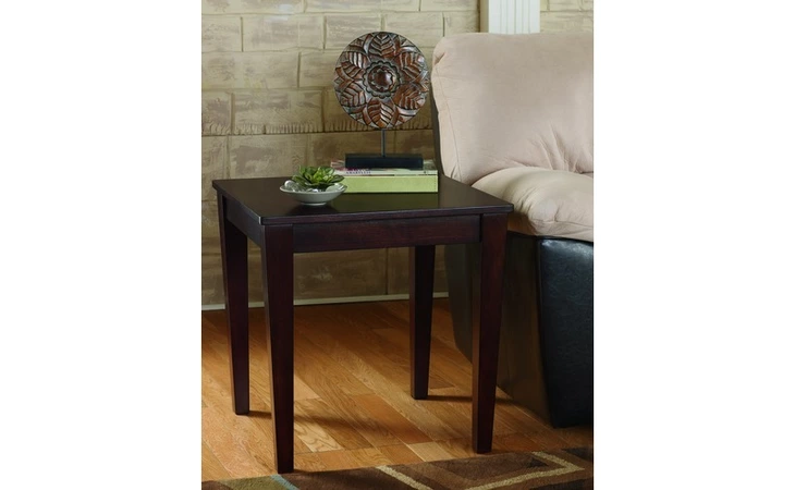 T315-2  SQUARE END TABLE,