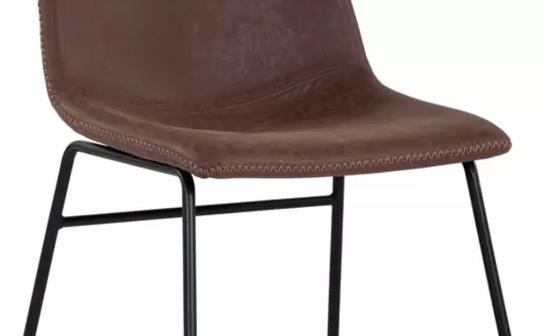 cal  cal dining chair - antique brown by sunpan