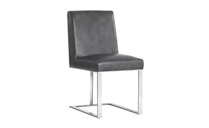 103774 DEAN DEAN DINING CHAIR - STAINLESS STEEL - CANTINA MAGNETITE
