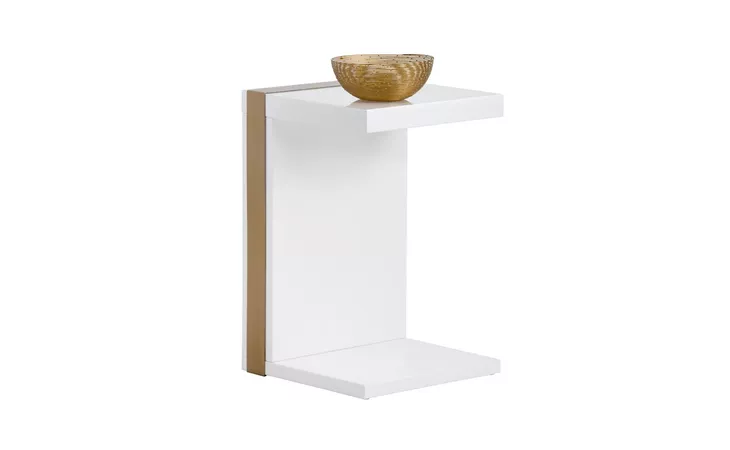 103280 IVY IVY END TABLE - BRASS