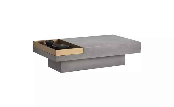 103313 QUILL QUILL COFFEE TABLE - RECTANGULAR