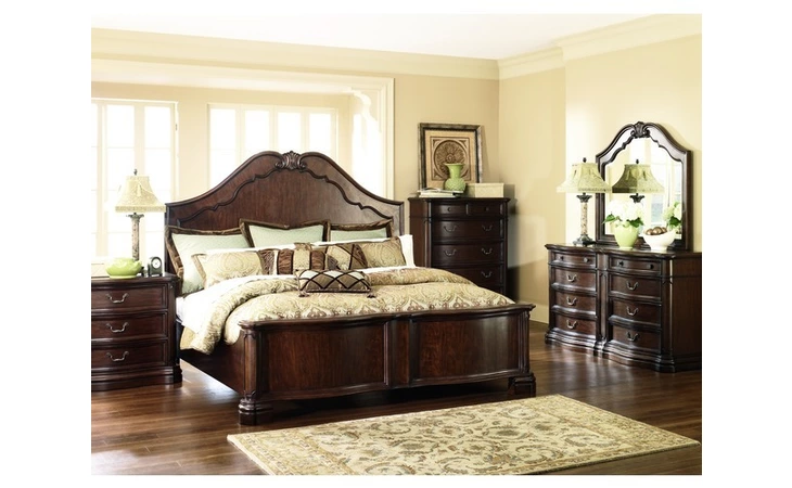 MIRROR, ASHLEY Tomtyn Light Brown B622-36