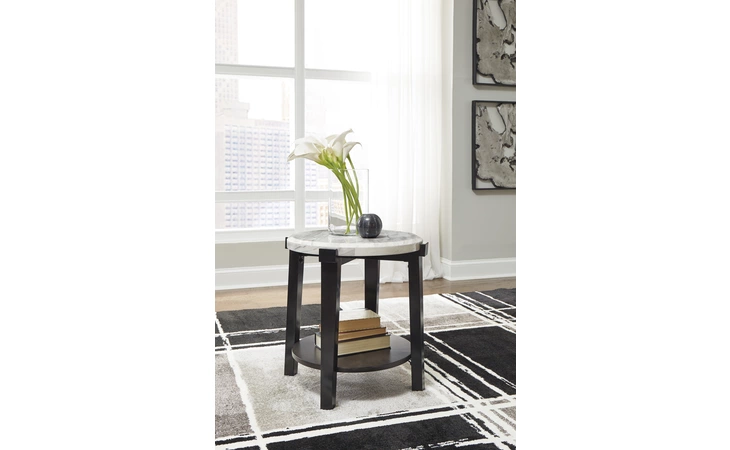 T254-6 Janilly ROUND END TABLE