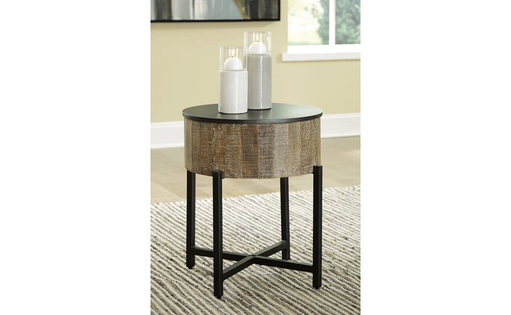 T240-6 Nashbryn ROUND END TABLE