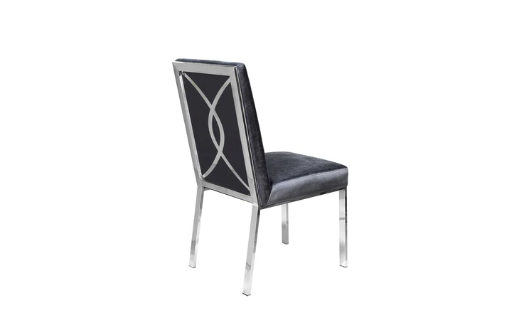 101453  EMILIANO DINING CHAIR E-CHARCOAL GY-DC-8121