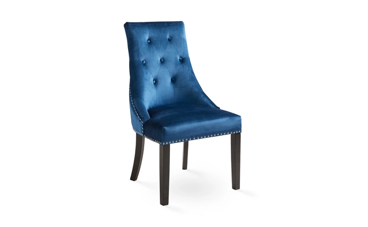 RIMZY CHAIR - BLUE V BLUE VELVET XCELLA 100885  100885