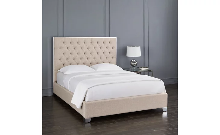 KROMA BED KING BEIGE LINEN GY-0218K XCELLA 100245  100245