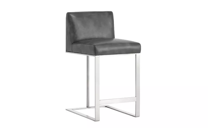103797  DEAN COUNTER STOOL - STAINLESS STEEL - CANTINA MAGNETITE