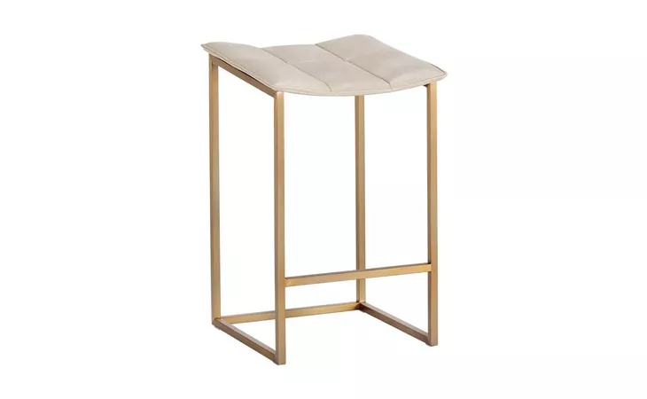 105686 FAYE COUNTER STOOL - BRAVO CREAM SUNPAN  105686