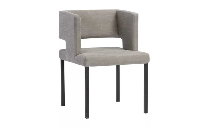 105729  LENORA DINING CHAIR - VINTAGE GREY TAUPE