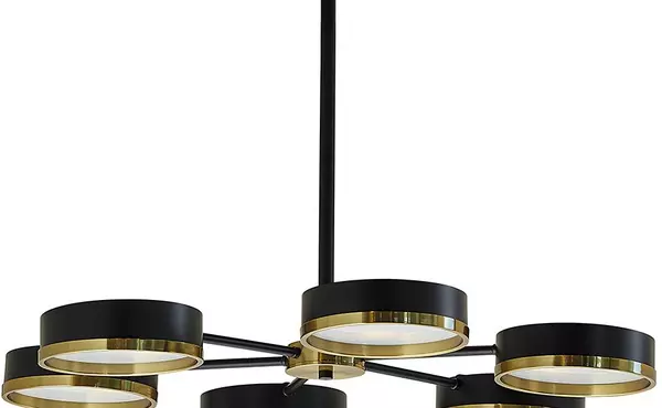 oswin chandelier by sunpan