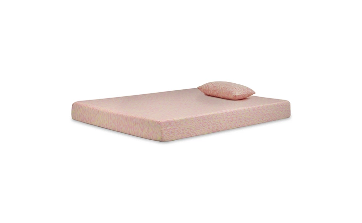 M65921 iKidz Pink FULL MATTRESS AND PILLOW 2/CN