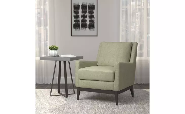 905533  TRACK ARM UPHOLSTERED ACCENT CHAIR SAGE GREEN