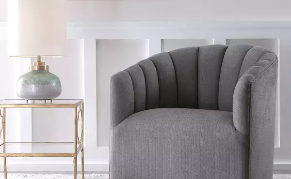 cuthbert swivel chair by uttermost