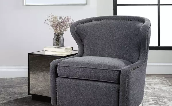 biscay swivel chair by uttermost