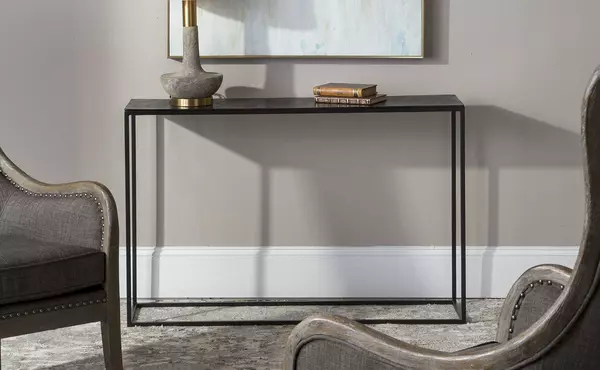 coreene console table by uttermost