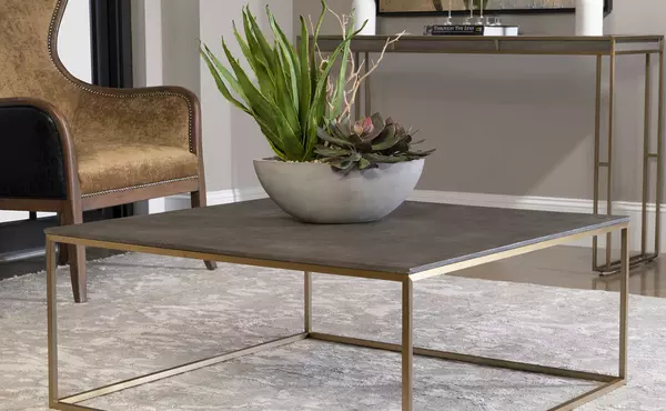 trebon coffee table by uttermost