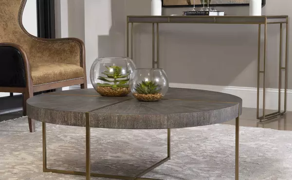 taja coffee table by uttermost