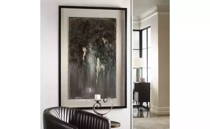 35369 RUSTIC PATINA GRANDE FRAMED PRINT UTTERMOST  35369