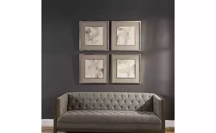 41583 DIVINATION FRAMED PRINTS, S/4 UTTERMOST  41583