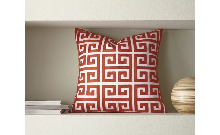 A1000711P  PILLOW COVER STOCKWELL CORAL