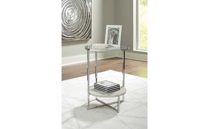 T200-6 Bodalli ROUND END TABLE