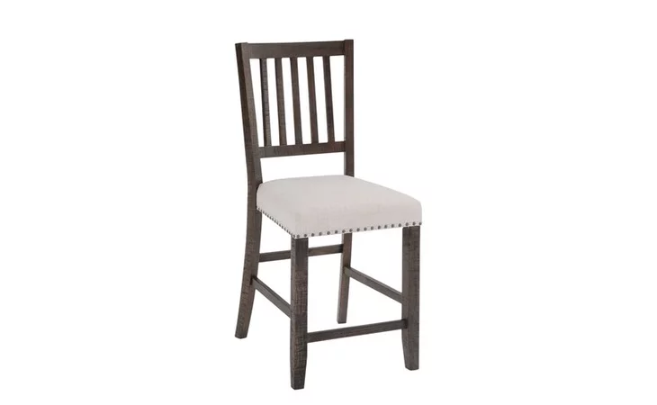 WILLOW CREEK COLLECTION UPH SLATBACK COUNTER STOOL (2/CTN) WILLOW CREEK COLLECTION JOFRAN  2021-BS418KD