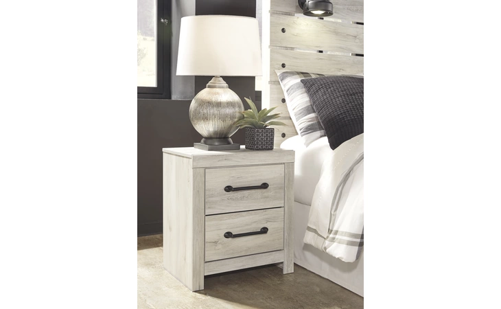 B192-92 Cambeck TWO DRAWER NIGHT STAND/CAMBECK
