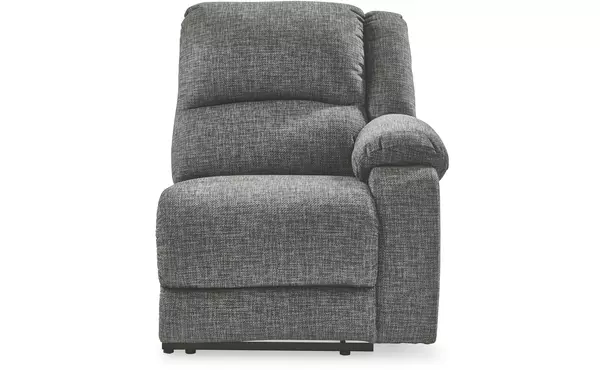 goalie pewter armless chair by ashley