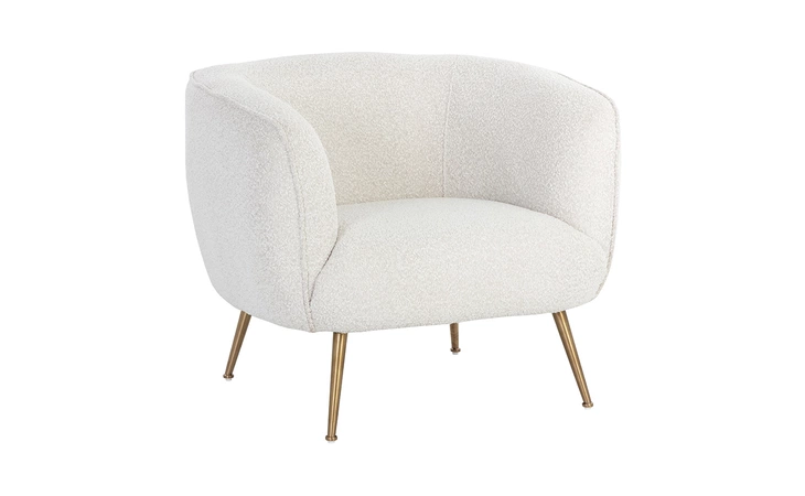  AMARA LOUNGE CHAIR - COPENHAGEN WHITE SUNPAN FURNITURE  107961