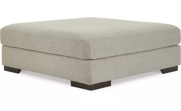 lyndeboro wicker oversized accent ottoman by ashley