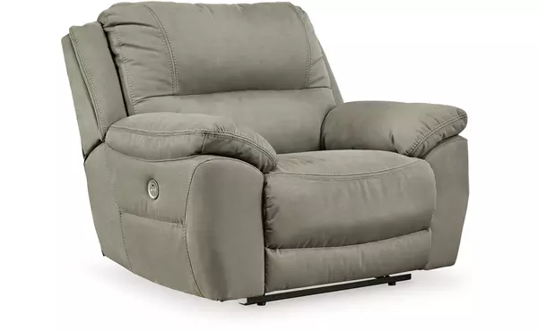 next-gen gaucho putty zero wall power wide recliner by ashley
