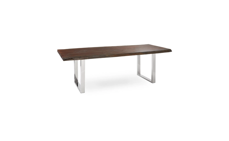 100853 LIVE EDGE DINING TABLE - 72