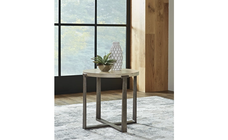 T965-6 Dalenville ROUND END TABLE