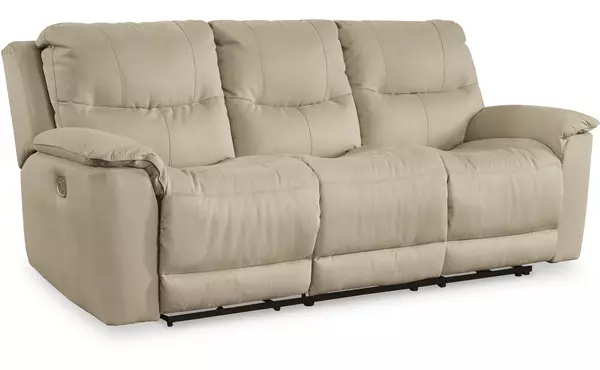 next-gen gaucho latte pwr rec sofa with adj headrest by ashley