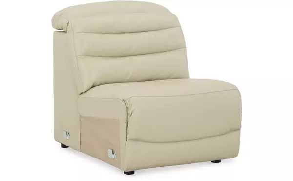 center line cream armless chair by ashley