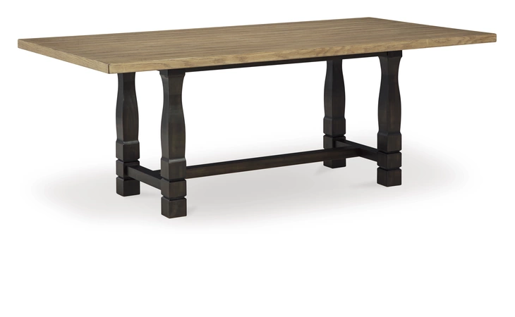 Charterton RECTANGULAR DINING ROOM TABLE ASHLEY Two-tone D753-25