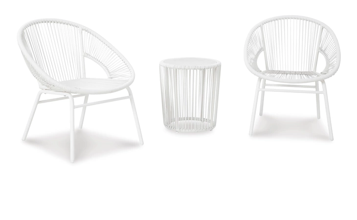 Mandarin Cape CHAIRS W/TABLE SET (3/CN) ASHLEY Multi P312-050