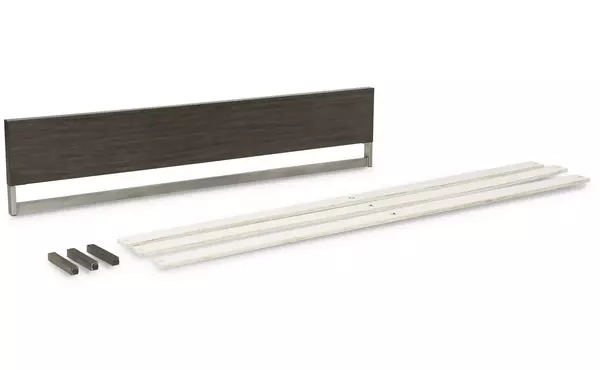 arkenton grayish brown queen panel footboard w/slats by ashley