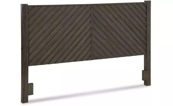 arkenton grayish brown king/cal king panel headboard by ashley