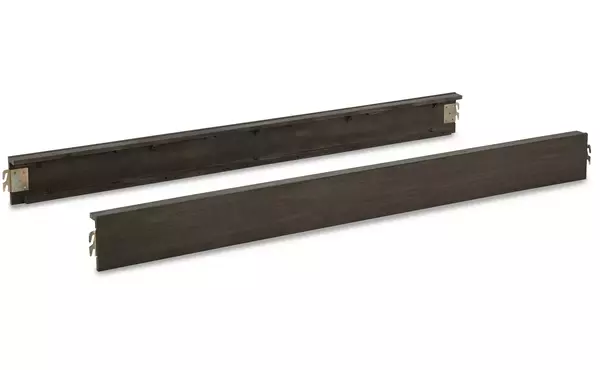 arkenton grayish brown queen/king panel rails by ashley