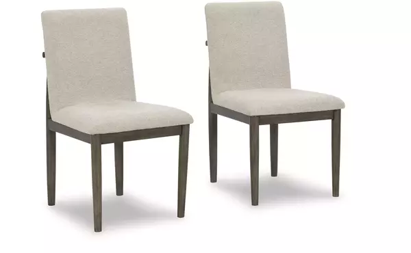 arkenton grayish brown dining uph side chair (2/cn) by ashley